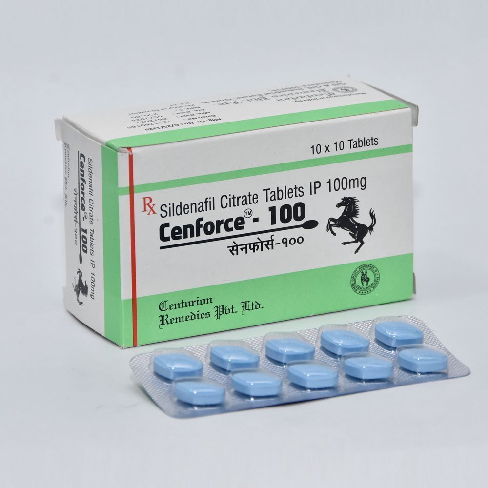 סנפורס CENFORCE 100 mg  (ויאגרה גנרית 100 מ"ג)